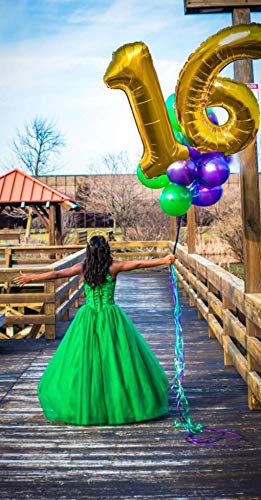 Image of QXMYOO Ball Gown Quinceanera Dresses Sweet 16 Prom Party Princess Dress for Teens