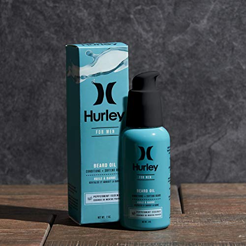 Hurley Men's Beard Oil - Conditions and Softens Beards, Size 2oz (2 Pack), Assorted - Image 3