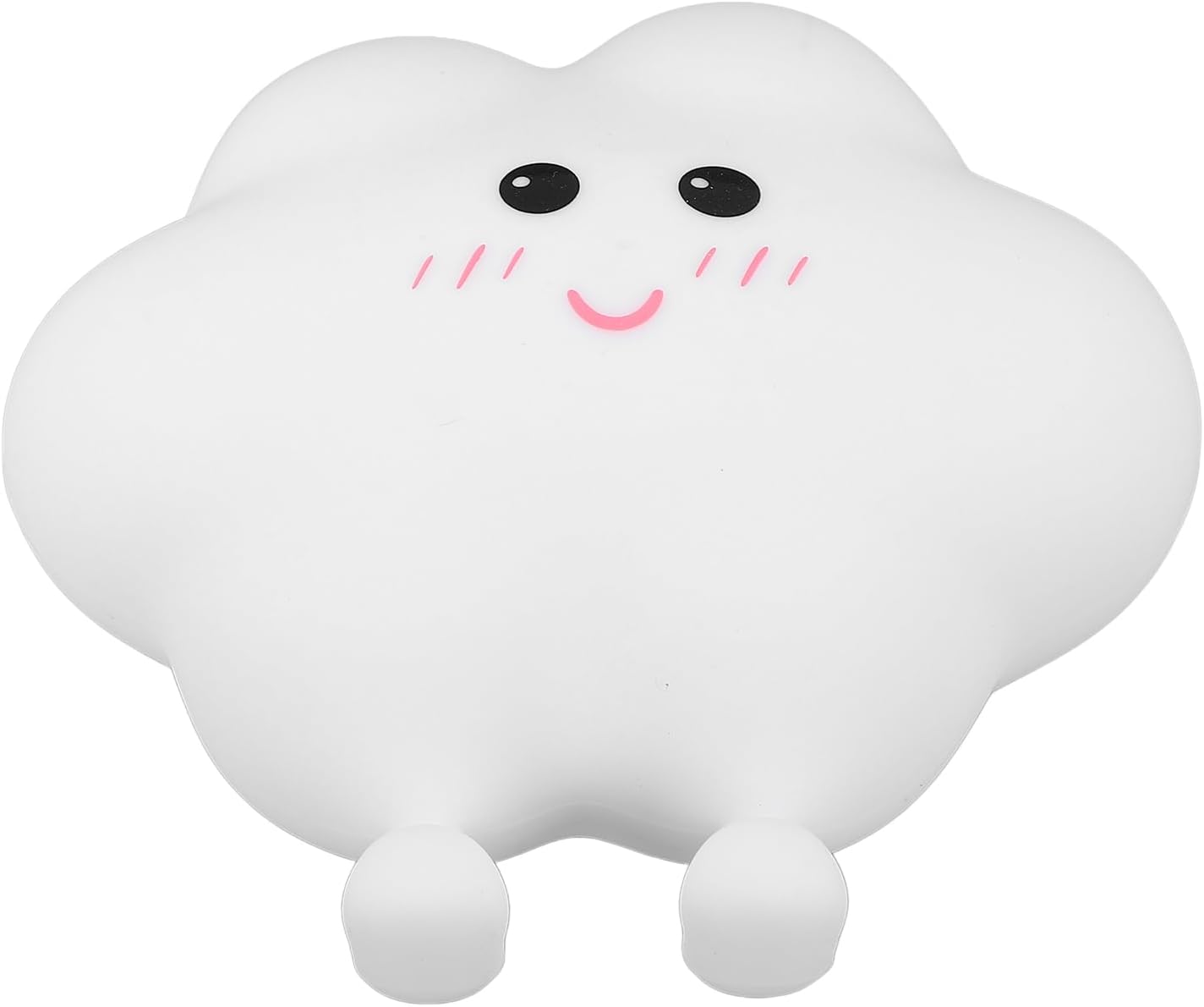 Hyuduo Silicone Nursery Lamp with Soft Touch and Multicolor Light, Kawaii Room Decor Magnetic Wall Light Night Light for Boys Girls Bedroom Decor, Ideal for Sleep and Decor