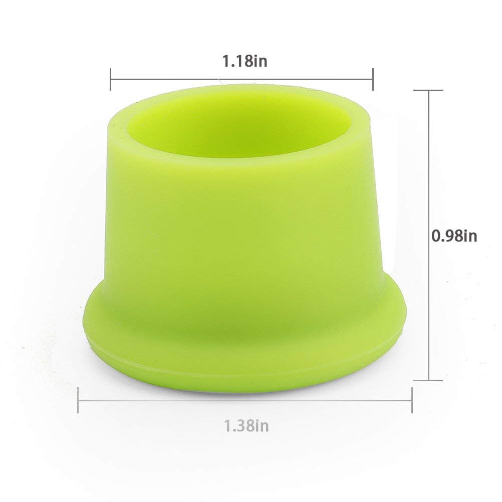 Vicloon Tapones para Botellas de Vino,6Pcs Silicona Tapones de Botella de Vino Reutilizable Tapa de Botella de Vino/Sellador de Cerveza Cubierta