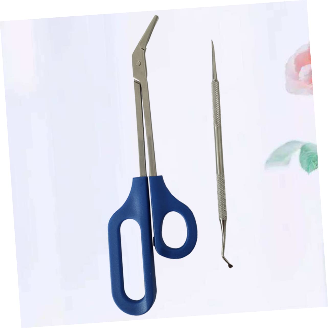 Healvian 3sets Forbicine Per Unghie Acciaio Inossidabile Kit Manicure e Pedicure Per Delle Unghie Design Ergonomico Strumento Pratico Per Casa e Viaggio Argento