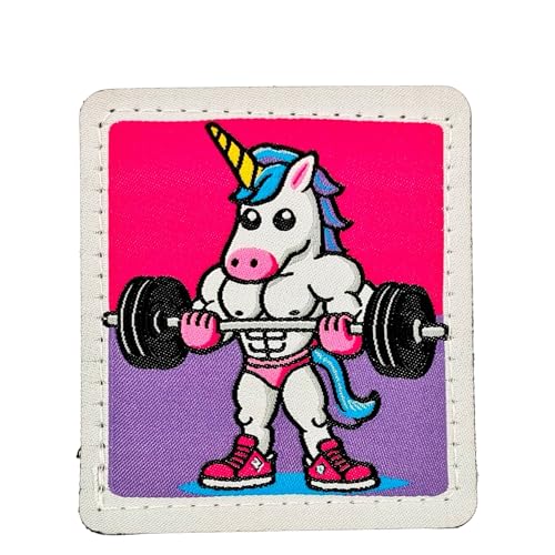 Parches Bordados Unicornio con Colores Oficiales - Escudo bordado - Parches Moteros Bordados -...