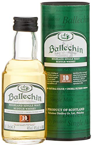 Edradour Ballechin 10 Years Old mit Geschenkverpackung (1 x 0.05 l)