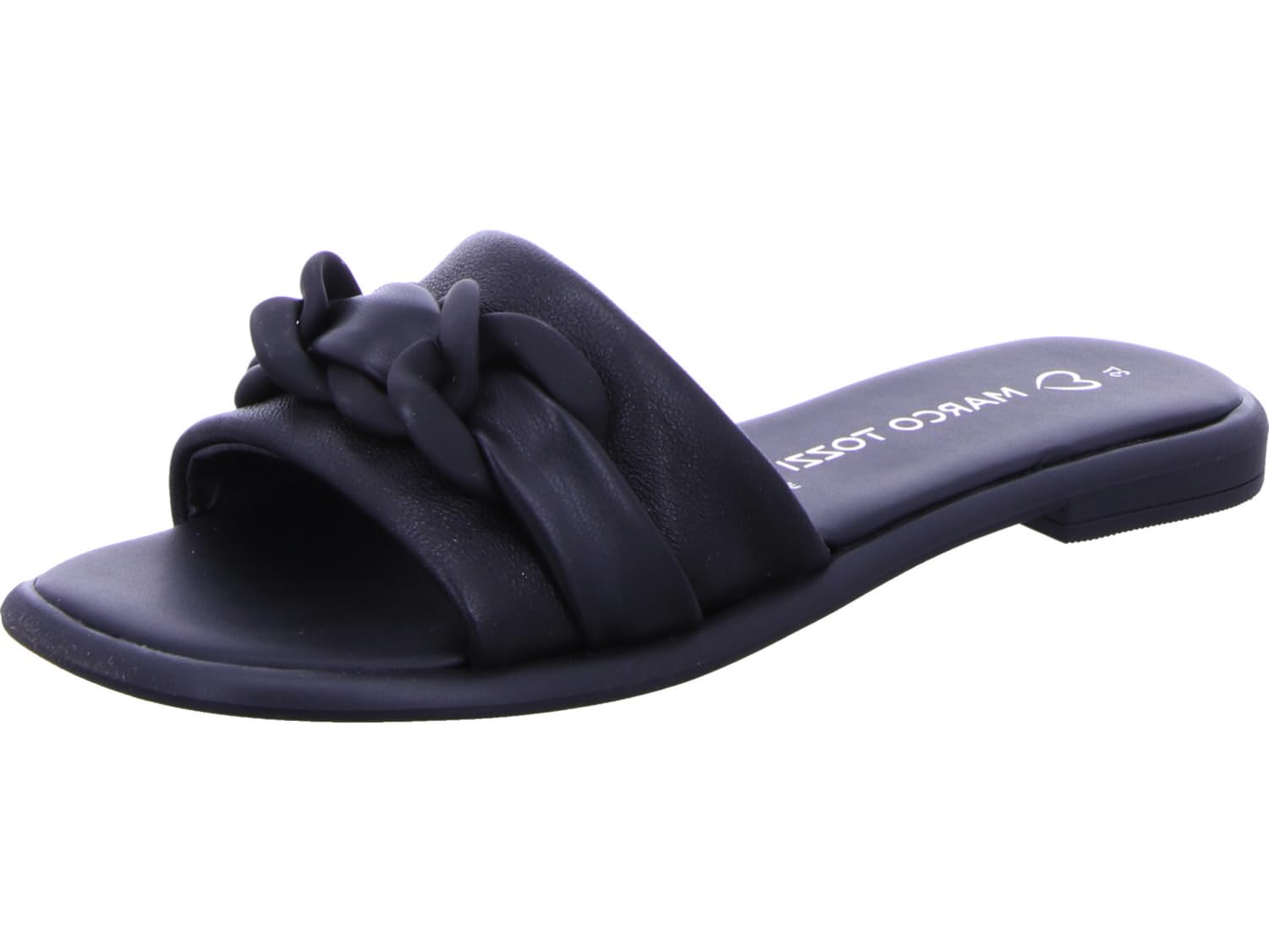 Marco Tozzi Women's 2-2-27120-20 Leather Mules, Black, 5 UK