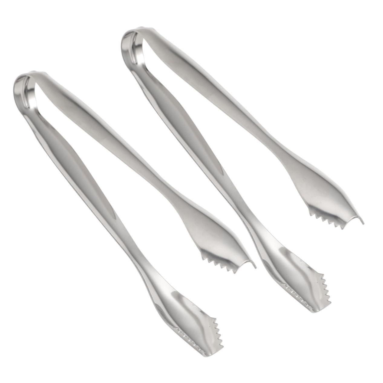 Unomor Stainless Steel Holder Tongs Mini Serving Tongs for Tea Party Cafe Bar