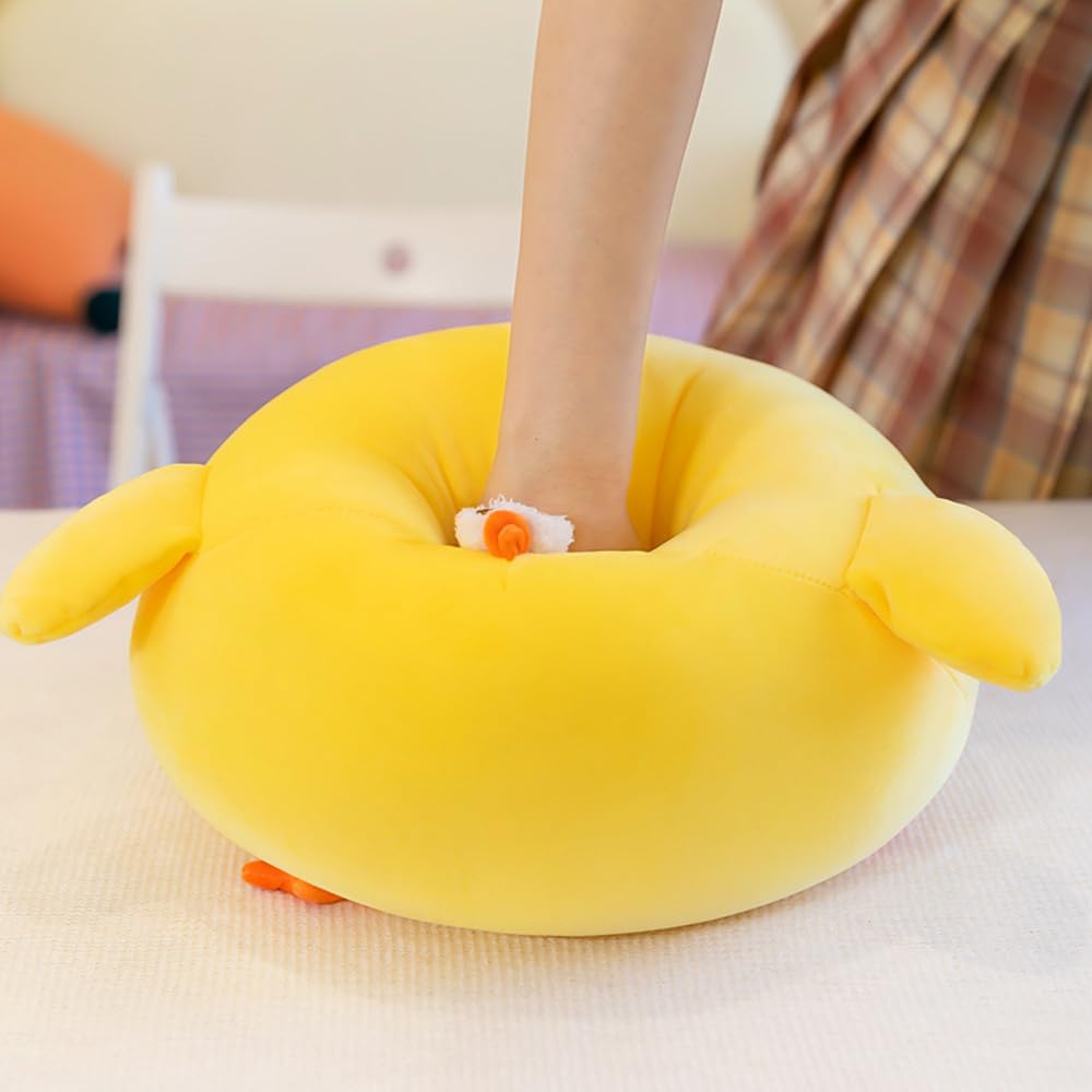 NatureMan Funny Fat Chicken Plush Pillow,38cm Super Soft Simulation Mother Hen Doll - Image 3