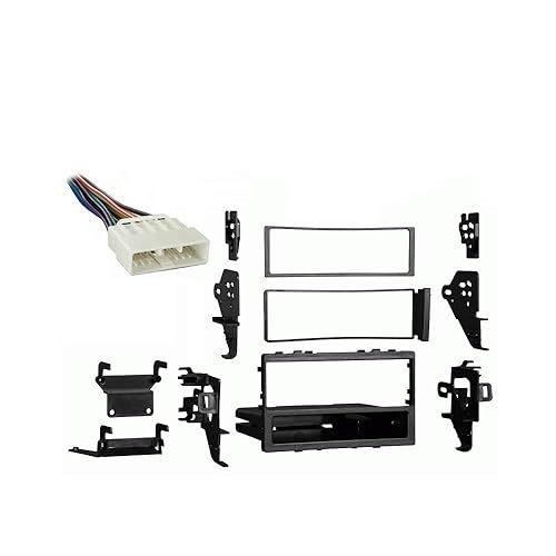 Harmony Audio Compatible con Honda CRV 1999 2000 2001 2002 2003 2004 2005 2006 Single DIN Aftermarket Stereo Harness Radio Kit de instalación de