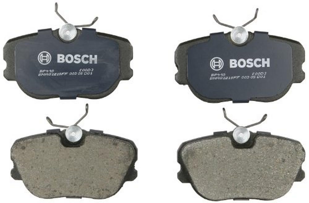 BOSCH BP493 QuietCast Premium Semi-Metallic Disc Brake Pad Set - Compatible With Select BMW 318i, 318is, 325es, 325i, 325iX; Land Rover Discovery, Range Rover; FRONT | REAR