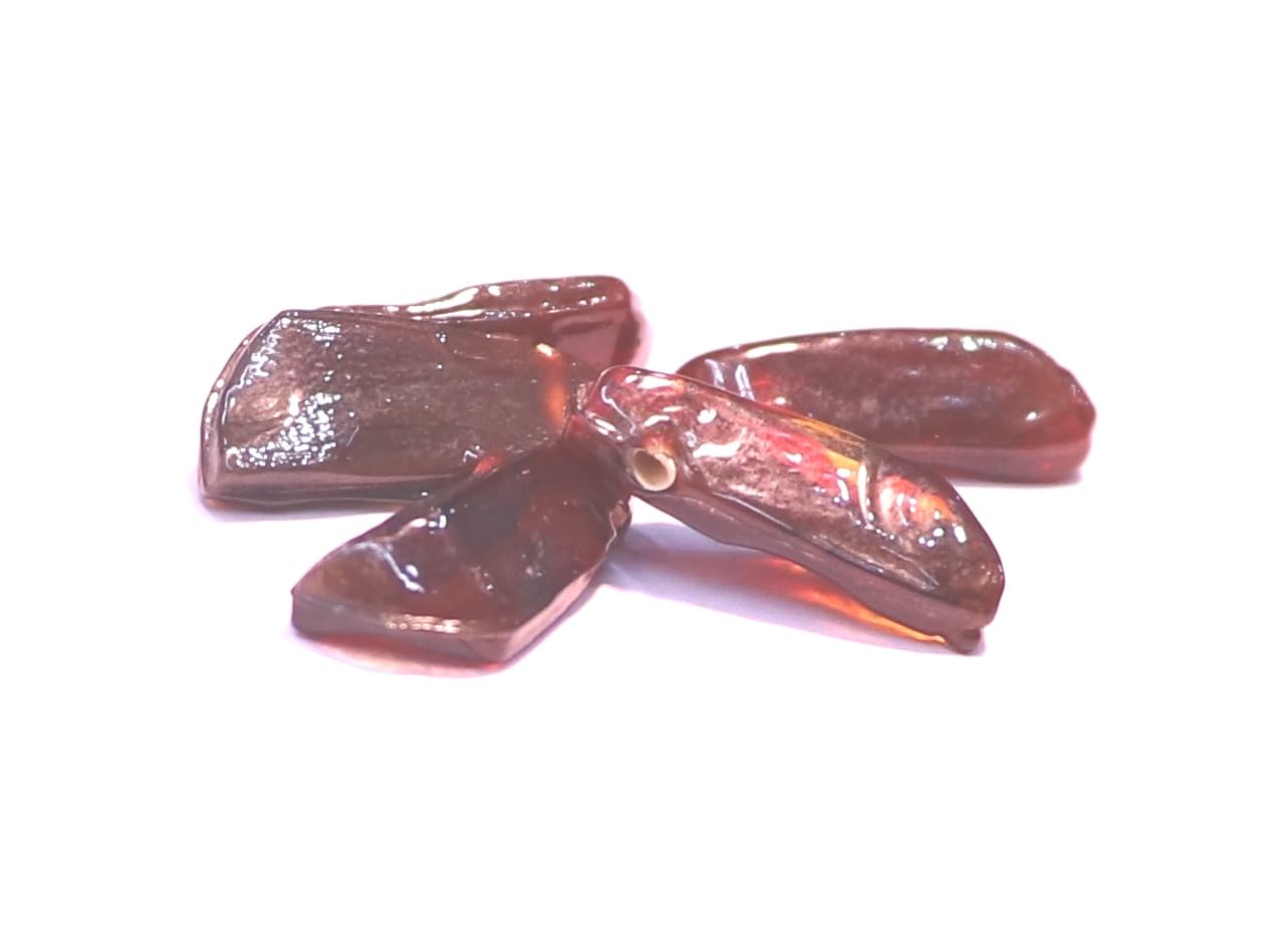 Handmade Drum Polish Glass Beads Dual Tone Marroon Trans. Color 9×19.5 MM Sword Cut Beads(Approx 80 Pieces) Jewelary making,Hobby Crafts,Craft Supply,Necklace,Bracelet-image-17