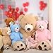 MaoGoLan Giant Teddy Bear Stuffed Animal, 10 Feet Tall, Jumbo Size Plush, Charming and Fluffy for Decorations, Celebrations, Valentine's Day
