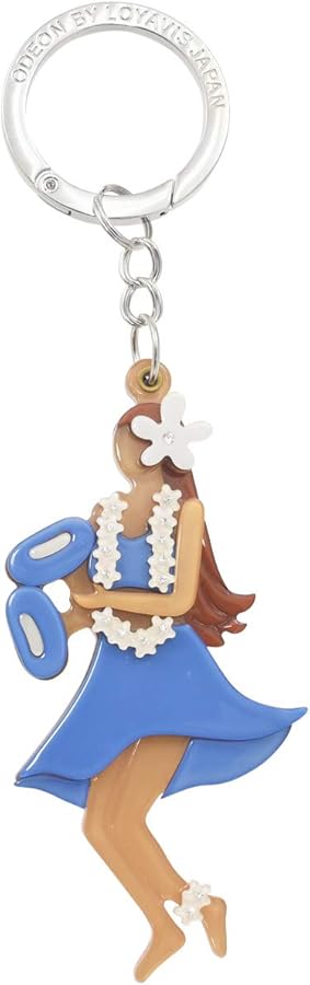 Amazon.co.jp: [PLATA] バッグチャーム フラガール ハワイ フラダンス