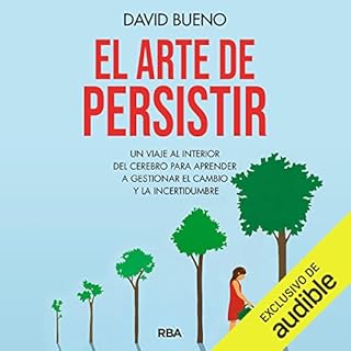 El arte de persistir Audiolibro Por David Bueno arte de portada