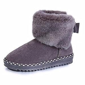 ZHUDJ ZHUDJ Damenschuhe Fallen Snow Boots Blockabsatz Runder Bowknot Für Casual Grau Dunkelblau Schwarz ZHUDJ ZHUDJ Damenschuhe Fallen Snow Boots Blockabsatz Runder Bowknot Für Casual Grau Dunkelblau Schwarz