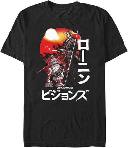 STAR WARS Big & Tall Visions Star Samurai T-shirt manches courtes pour homme, no