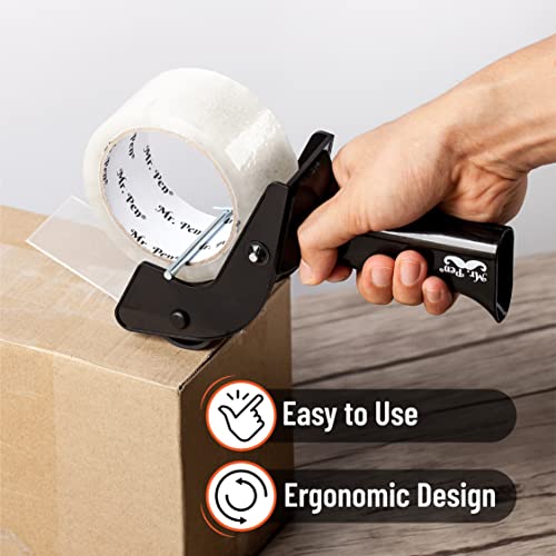 Image of Mr. Pen- Heavy Duty Packing Tape Dispenser Gun, 2 Inch | Includes 1 Clear Tape Roll, Handheld Tape Gun for Moving, Shipping, Sealing Boxes & Packaging