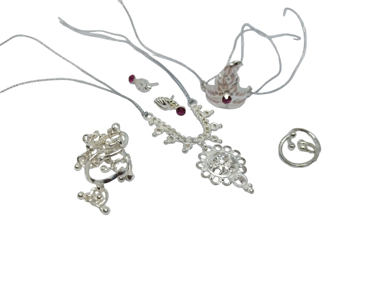 See full amazon price history chart for Gahenaz Silver Jewellery Set For Idol 0-2Size / Ladoo Gopal Shringhar Set/Necklace Earring Bangle, Anklet Crown Set For God For Unisex_Adult Gahenaz Silver Jewellery Set For Idol 0-2Size / Ladoo Gopal Shringhar Set/Necklace Earring Bangle, Anklet Crown Set For God For Unisex_Adult (B0CRVY1CBH) Amazon Price History, Amazon Price Tracker