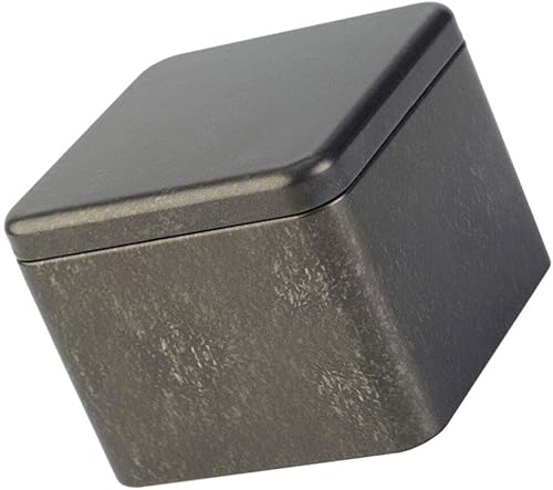 Kichvoe Coladores de té para tapas de té sueltas Lata de almacenamiento sellada para caramelos de frutas secas