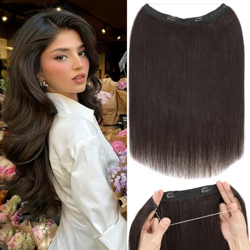 Rich Choices Halo Hair Extensions Real Human Hair