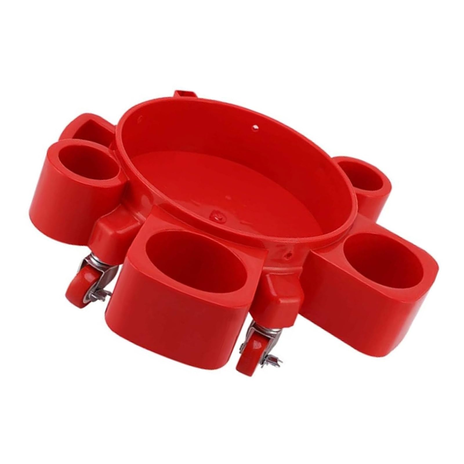 5-Gallon Rotating Detailing Bucket with Locking Casters & Professional Mobile Car Wash Dollies Car Wash Bucket Dollies Detailing with Rotating Wheel and Locking Casters Professional