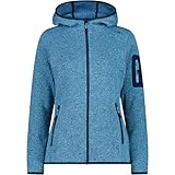 cmp damen zip hoodie jacke topazio