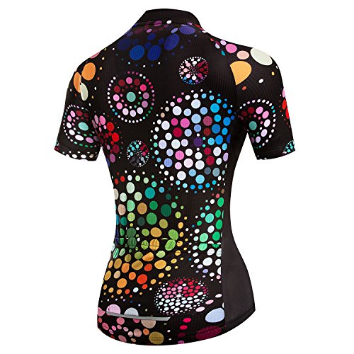 Hotlion Summer Breathable Cycling Jersey Women Mountain Bike Jersey Quick Dry Bicycle Shirt Short Sleeve Cycling… - Image 3