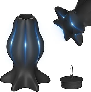 Plug Anal Creux en Silicone Souple Avec Fiche Ergonomique,Plug Femme Débutante,Jouet Prostatique Homme,Stimulation Anale Creuse Masturbateur Dilatateurs,Sex Toyspour pour Couple Ensemble (S)