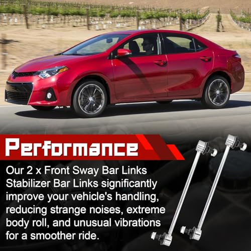 2 Pcs Front Stabilizer Sway Bar Links, Compatible with 2003-2019 Toyota Corolla, 2003-2014 Matrix, 2001-2009 Prius & 2005-2010 Scion tC, 2003-2010 Pontiac Vibe, Replace# K80230 by GZYQPDZ - Used condition - Image 6