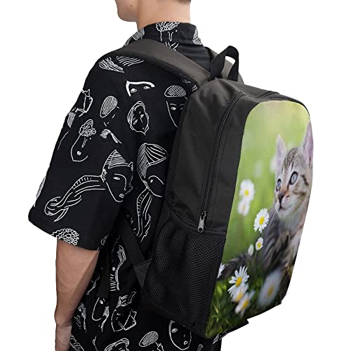 Sac à dos imprimé 3D chat résistant pour remplacer les cartables fragiles - 4