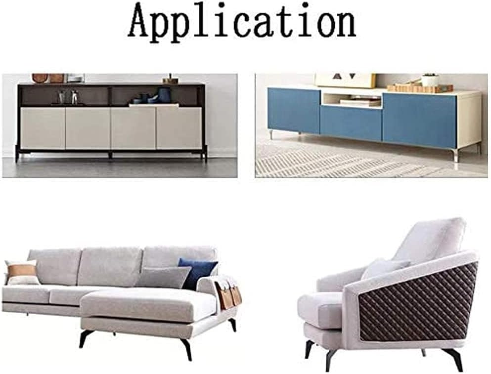 Furniture Legs Sofa Legs Set of 4 Furniture Plinth Furniture Leg,Steel Leg Replacement Feet for Furniture Cabinet/Furniture/Sofa/Beds/TV Cabinet,Shiny Silver,Loading Capacity Strong