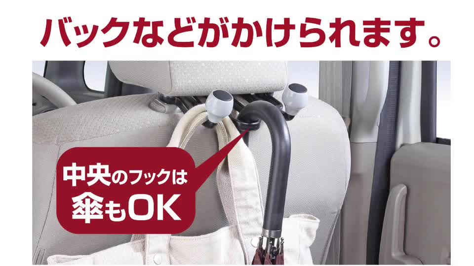 Amazon.co.jp: ナポレックス(Napolex) Fizz 車用ダブルアームフック