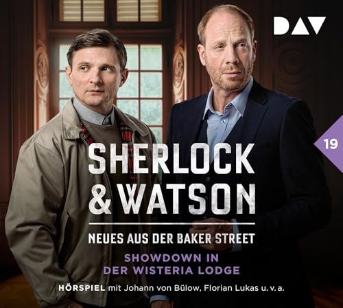 Sherlock & Watson ? Neues aus der Baker Street: Showdown in der Wisteria Lodge (Fall 19): Hörspiel mit Johann von Bülow, Florian Lukas, Peter Jordan u.v.a. (2 CDs) für 14,99 EUR bei Amazon Bild: Sherlock & Watson ? Neues aus der Baker Street: Showdown in der Wisteria Lodge (Fall 19): Hörspiel mit Johann von Bülow, Florian Lukas, Peter Jordan u.v.a. (2 CDs) für 14,99 EUR bei Amazon