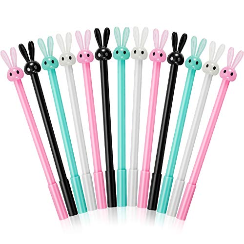 Stylos de lapin à encre gel pour éviter les ratures fournitures de bureau