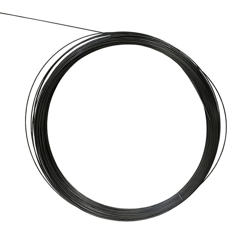 Fil d'acier nitinol à mémoire de forme super élastique en alliage de titane et nickel Noir 0,1 à 1,8 mm (0,2 mm x 5 m)