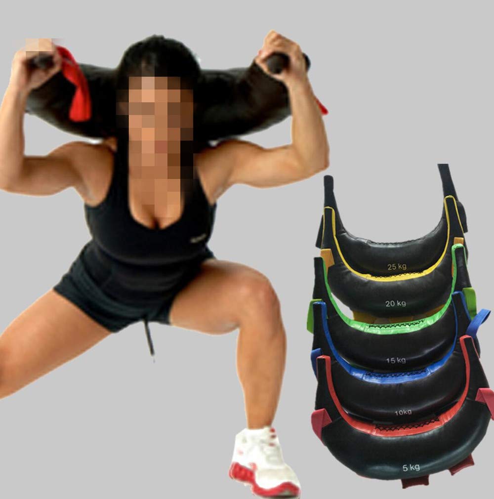Fitness Squat Ejercicio Pesas Sandbags Cuerno Sandbag Ejercicio de entrenamiento de carga dinámica Heavy Duty Gym Sandbag para ejercicios de entrenamiento de fuerza funcional