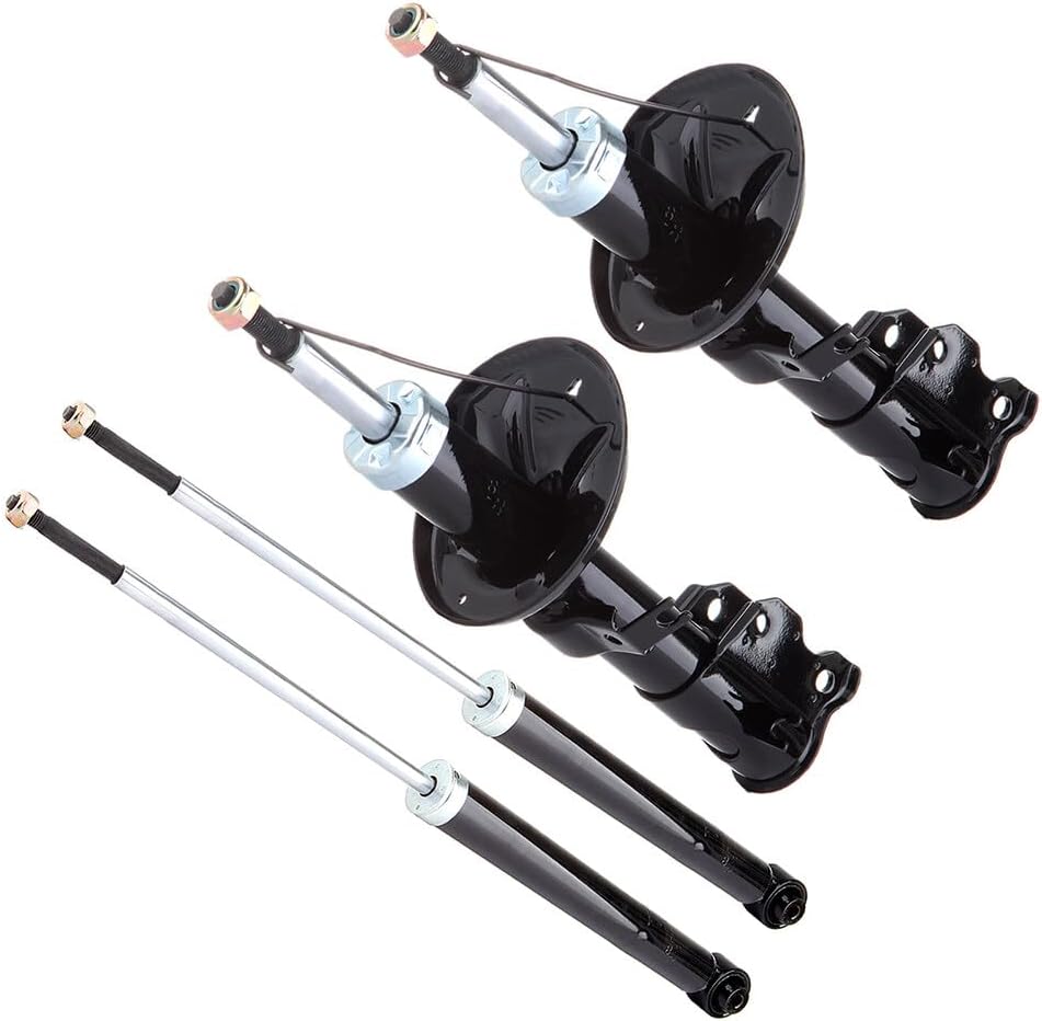Shocks Absorbers,SCITOO Front & Rear (4 Pcs) Shocks Fits 2004-11 for Chevy Aveo,2006-09 for Chevy Aveo5,2009-10 for Pontiac G3,2005-08 for Pontiac Wave with 333417 333418 343423
