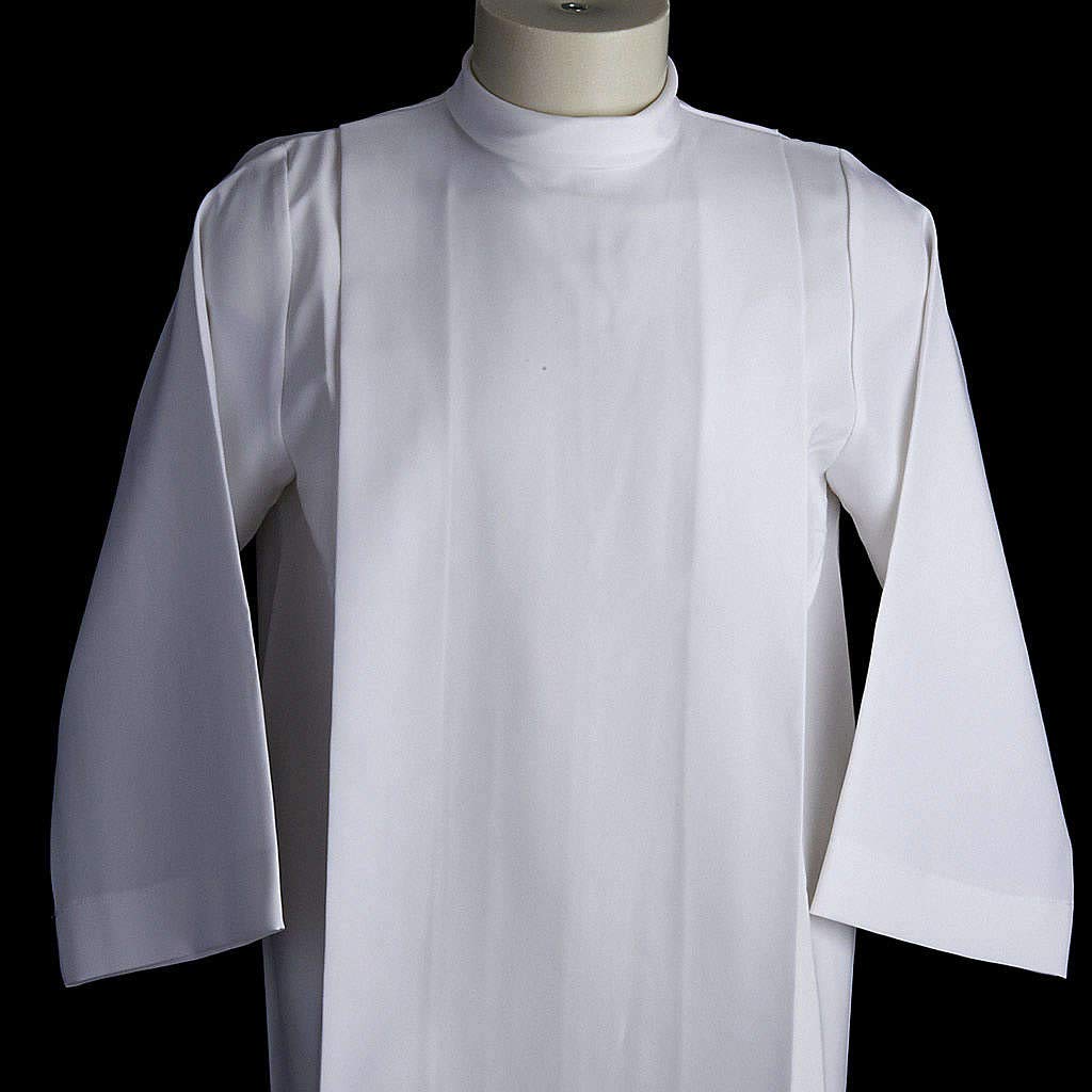 Holyart Abiti Prima Comunione: Tunica Prima Comunione Unisex 2 piegoni
