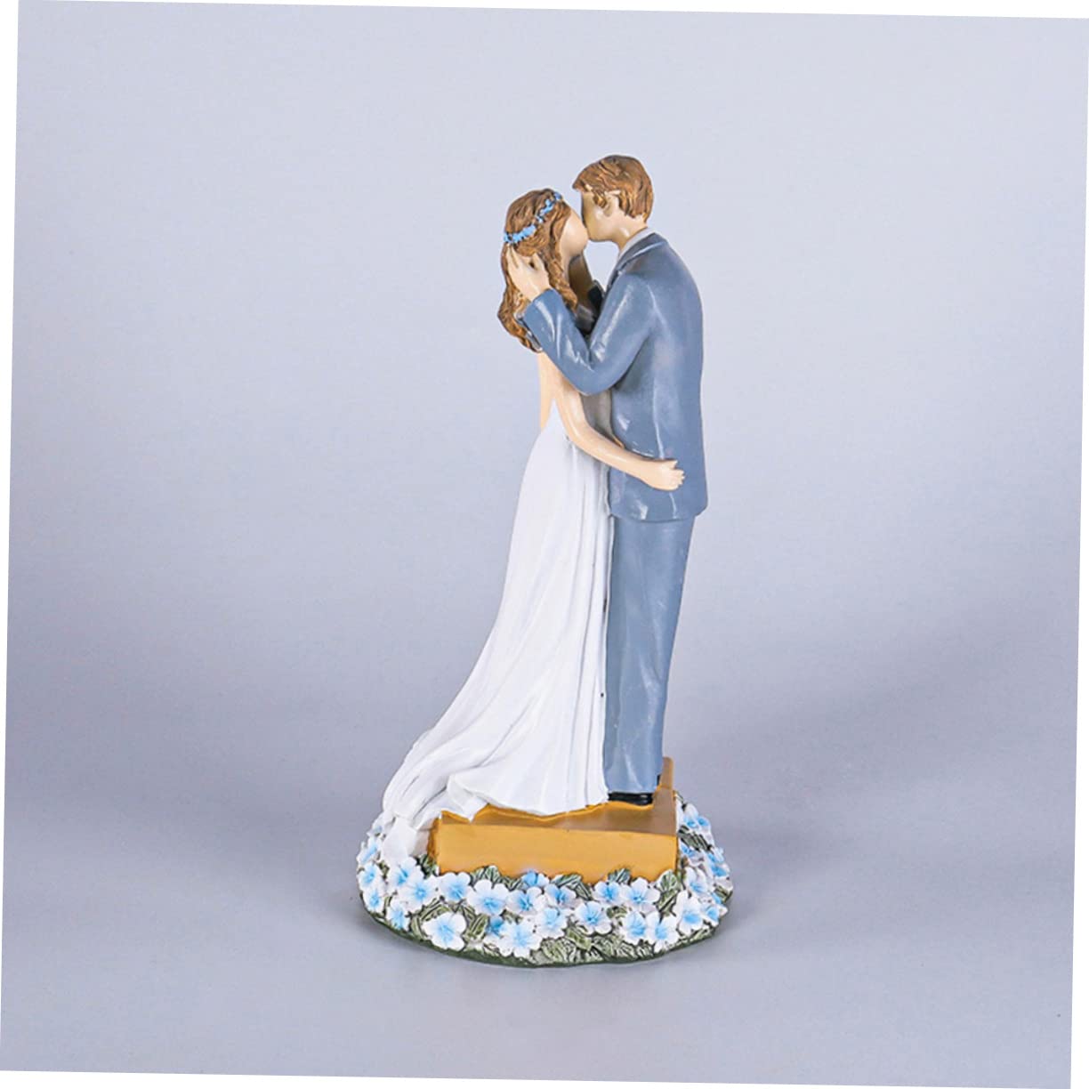 SOLUSTRE Paarfigur Liebesstatue aus Kunstharz Hochzeitsdekoration für Schlafzimmer und Wohnzimmer wasserdichte Heimdekoration für Tischdekoration