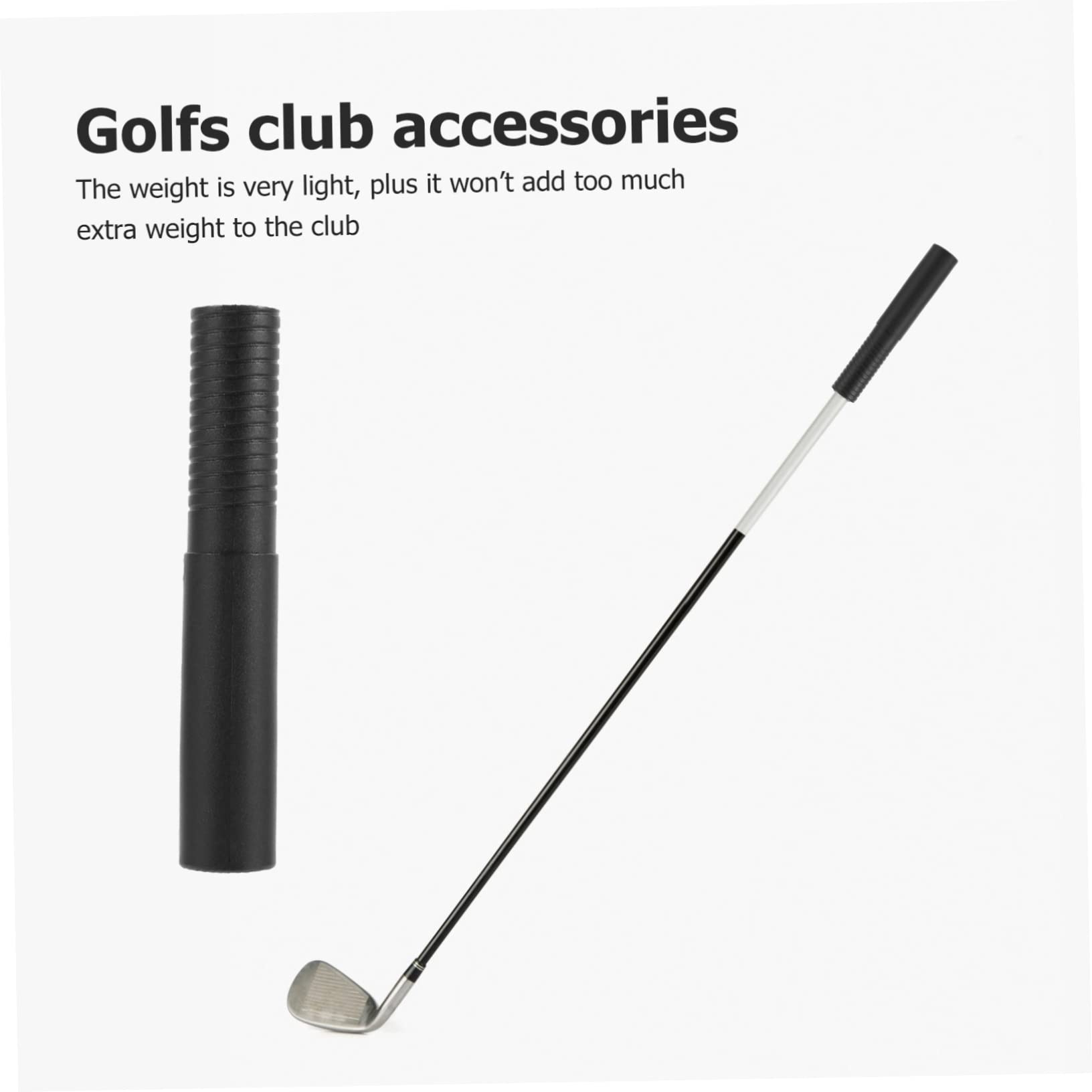 MiOYOOW 5x Golfschläger Verlängerungen - Graphit Schaftverlängerung 12,6cm