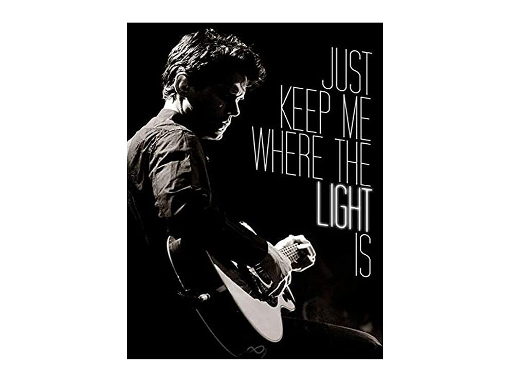 John Mayer Keep Me Where the Light Print Rolled Wall Poster (Multicolour, 18 X 12 Inch)