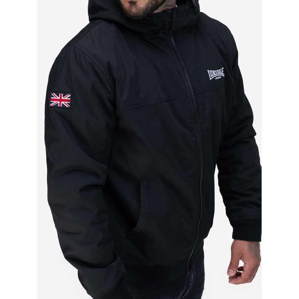 Lonsdale London DUNSTER Männer Übergangsjacke schwarz Streetwear