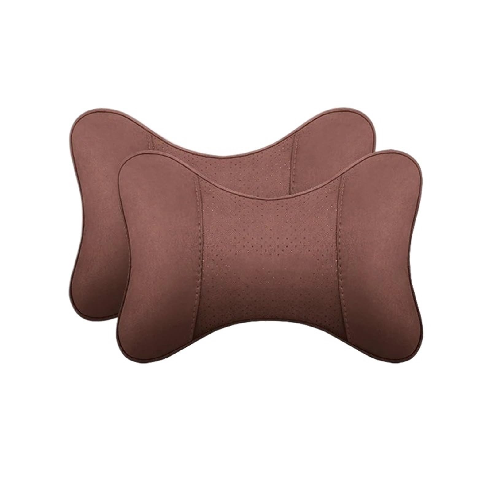 ATUMY Car Seat Pillow Fit For Mclaren 720S GT 570 600LT 540C P1 Car Headrest Neck Support Seat Pillow Car Headrest(2pcs-brown)
