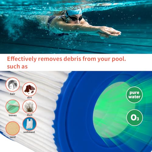 Whirlpoolfilter YanBan 2 Stück für Summer Escapes SFS-350 RP-350 RP-400 RP-600 RX-600 Ersatzfilters Kartusche