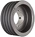 Martin 4 B 60 TB Conventional Taper Bushed Sheave, A/B Belt Section, 4 Grooves, 2517 Bushing required, Class 30 Gray Cast Iron, 6.35" OD, 3907 max rpm, A - 5.6/B - 6" Pitch Diameter