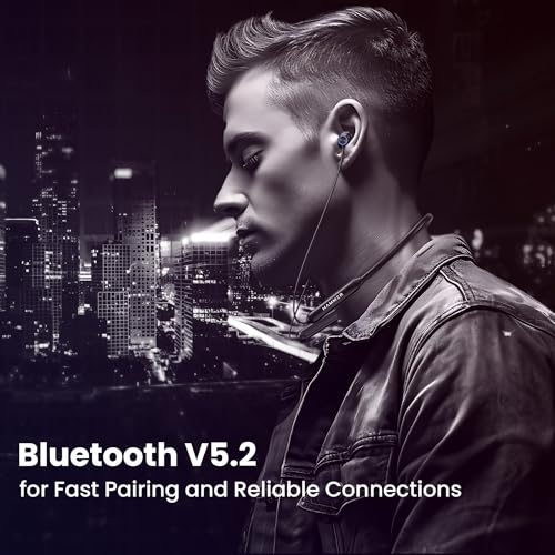 HAMMER Splendor In-Ear Bluetooth Neckband Black - Image 6