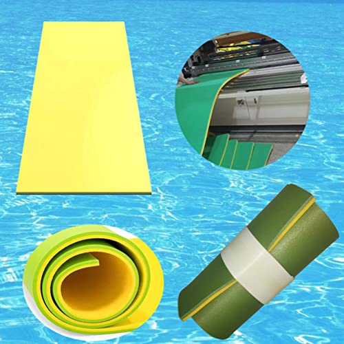 Image of LOSA Piece Water Float Foam Mat Swim Pool Water Float Mat Floating Pad Kid Blanket Cushion Floater Toy Green