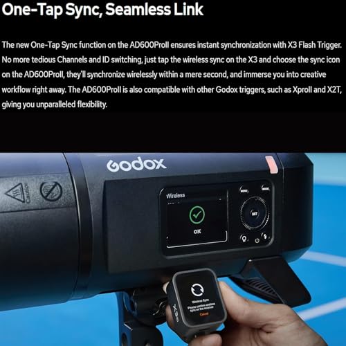 Godox AD600 Pro II 600Ws Outdoor Flash, 2.4G TTL