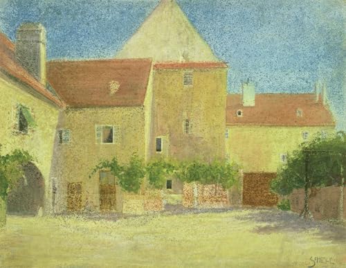 Corte di una fucina Schiele lienzo de 60x90cm para solucionar paredes vacias
