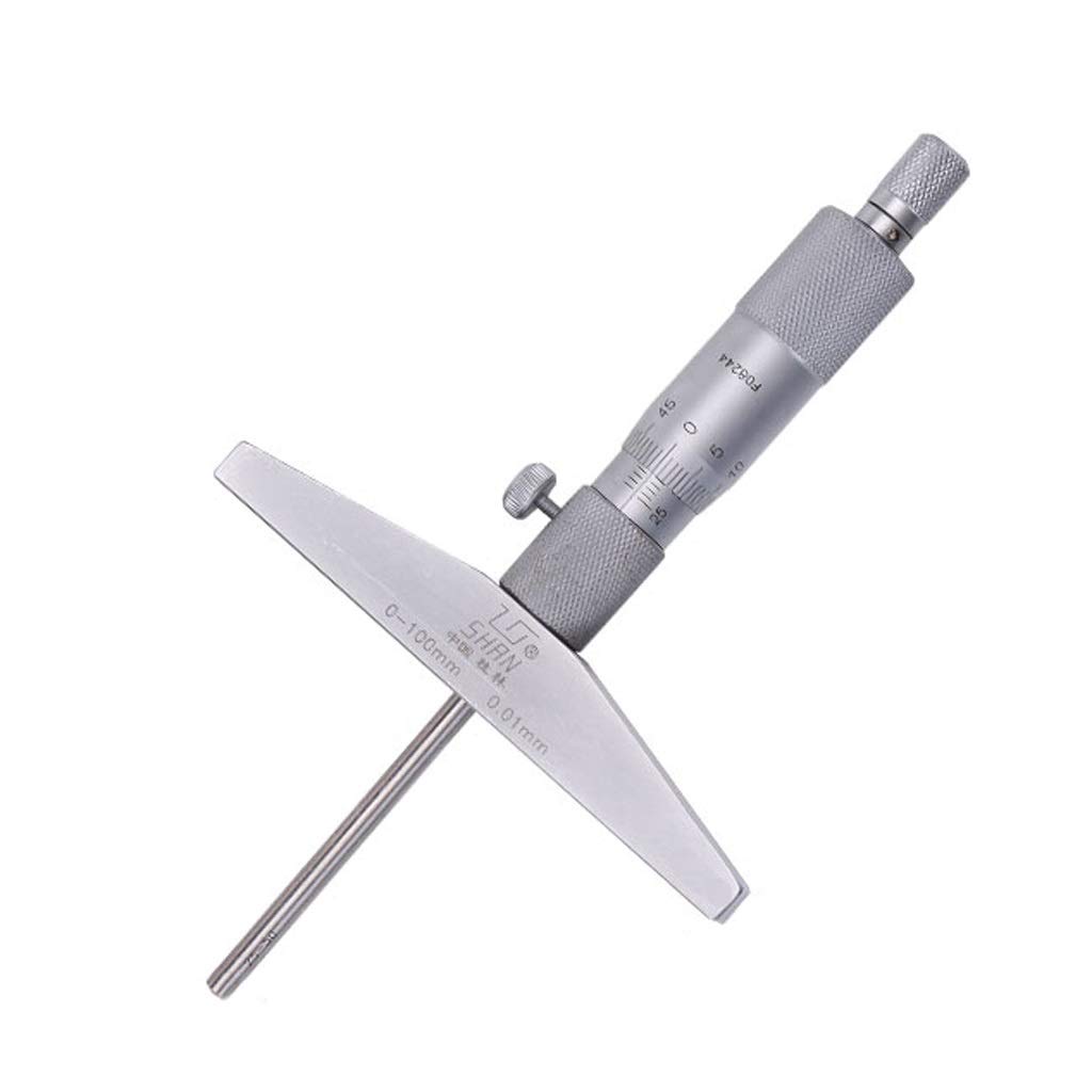 Dhf Multi-Colored Depth Micrometer 0-100Mm / 0.01Mm Micrometer 0.01Mm Micrometer