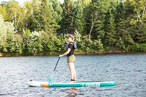 Pelican SUP Leash - Secure Coil System - Strong, Durable and Comfortable - 1 Stainless Steel Swivel Connector - 10 ft - image 5