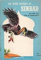 THE SEVEN VOYAGES OF SINBAD retold GLADYS DAVIDSON Scholastic 1959 1965 8th TP B08L6KPQ79 Book Cover